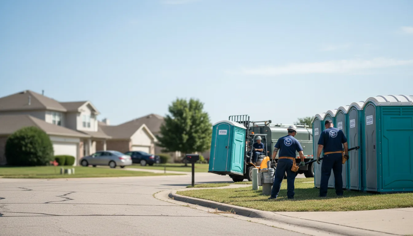 Porta Potty Rental in Fort Sill, OK near me